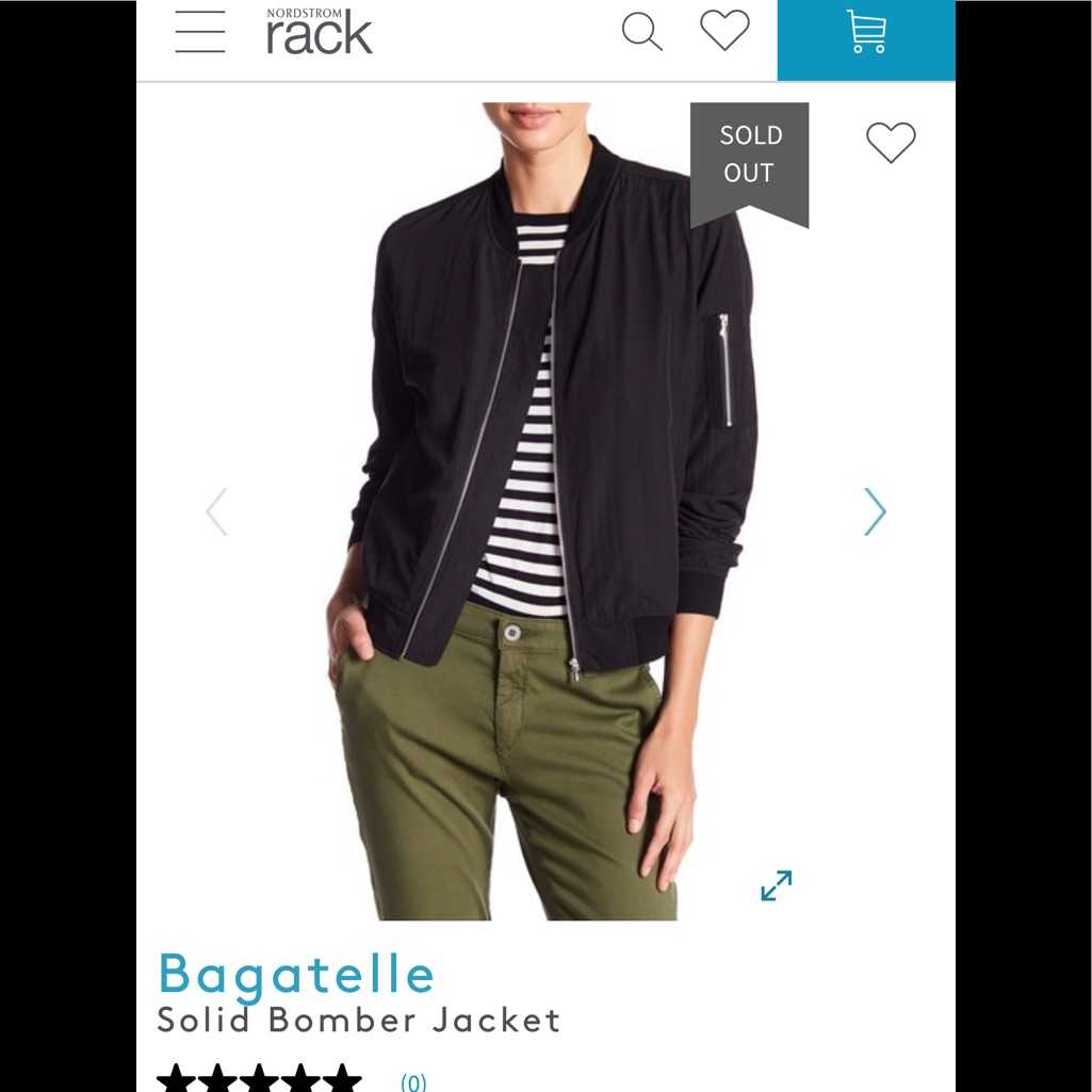 Bagatelle Solid Bomber Jacket